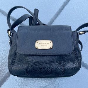 Michael Kors Black Adjustable Cross Body Bag
